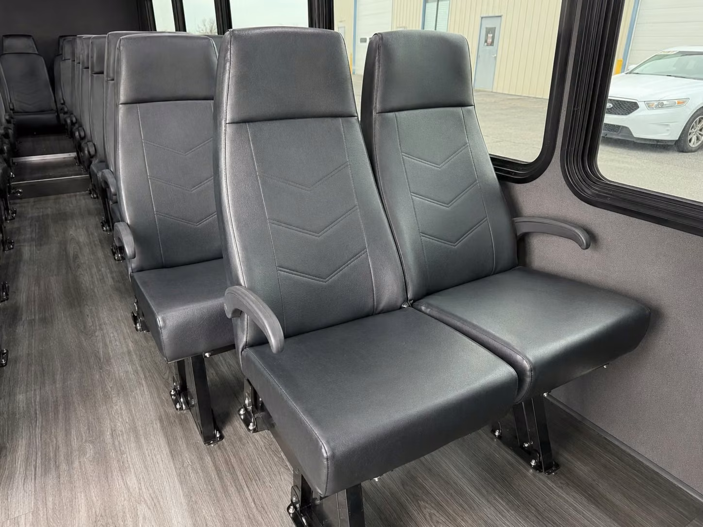 20 passenger minibus inside