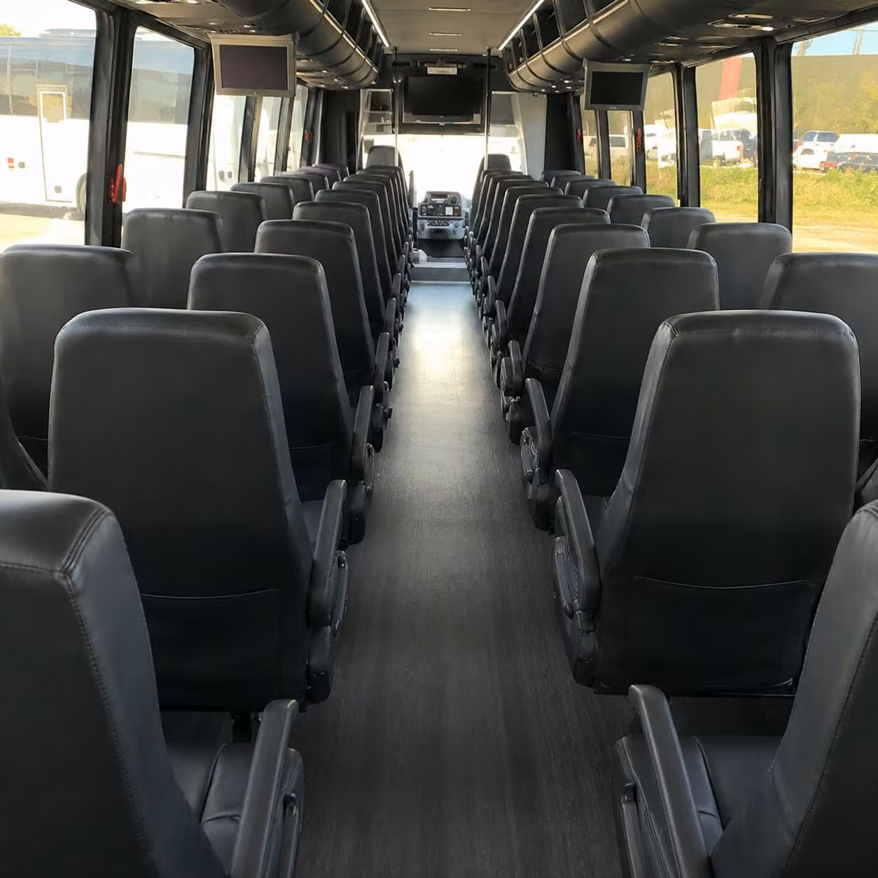 25 passenger minibus inside