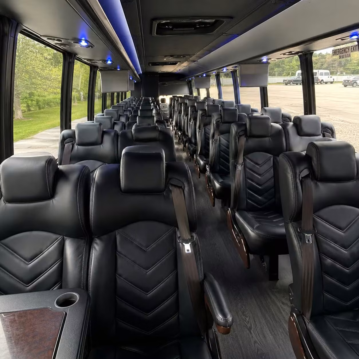 30 passenger minibus interior