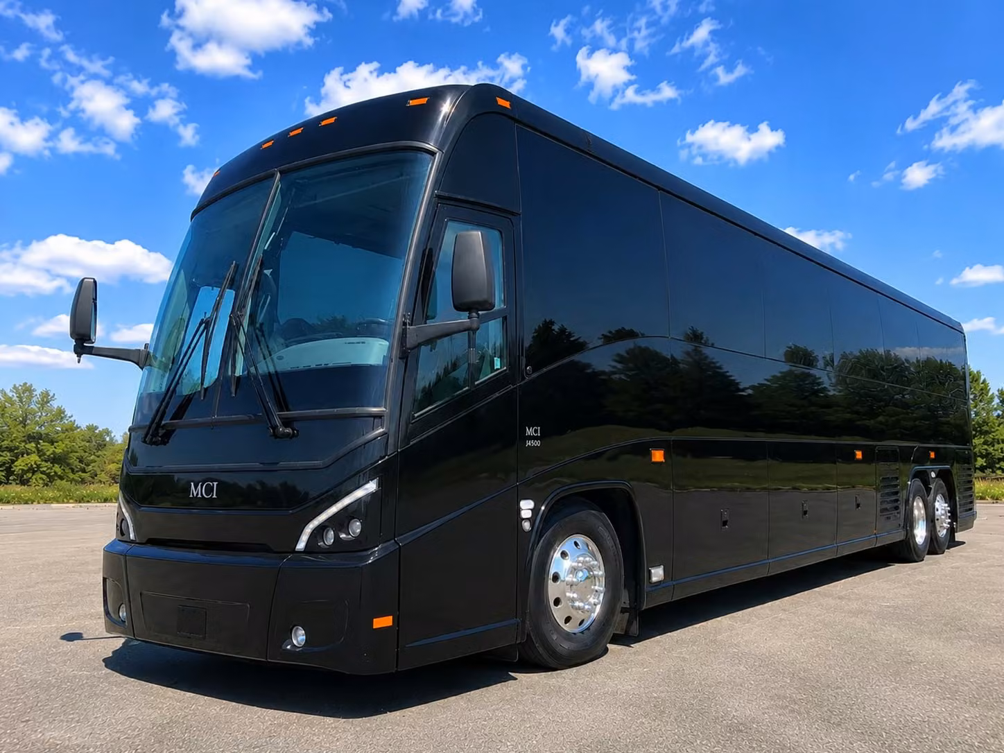 56 passenger charter bus