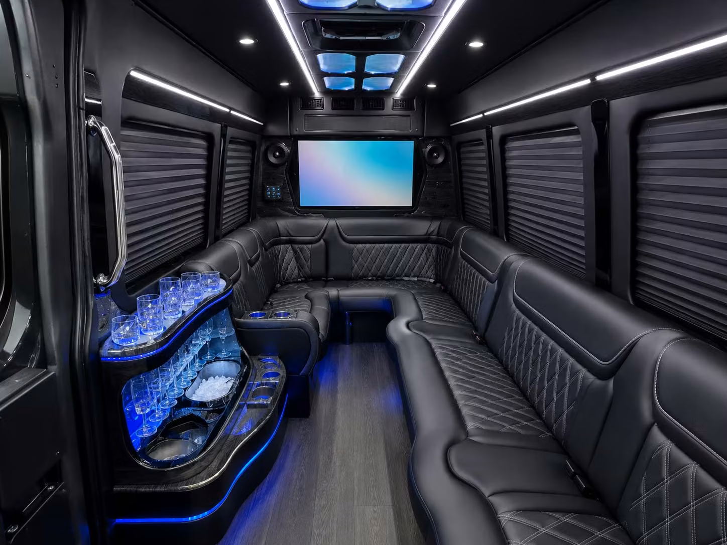 sprinter limousine inside