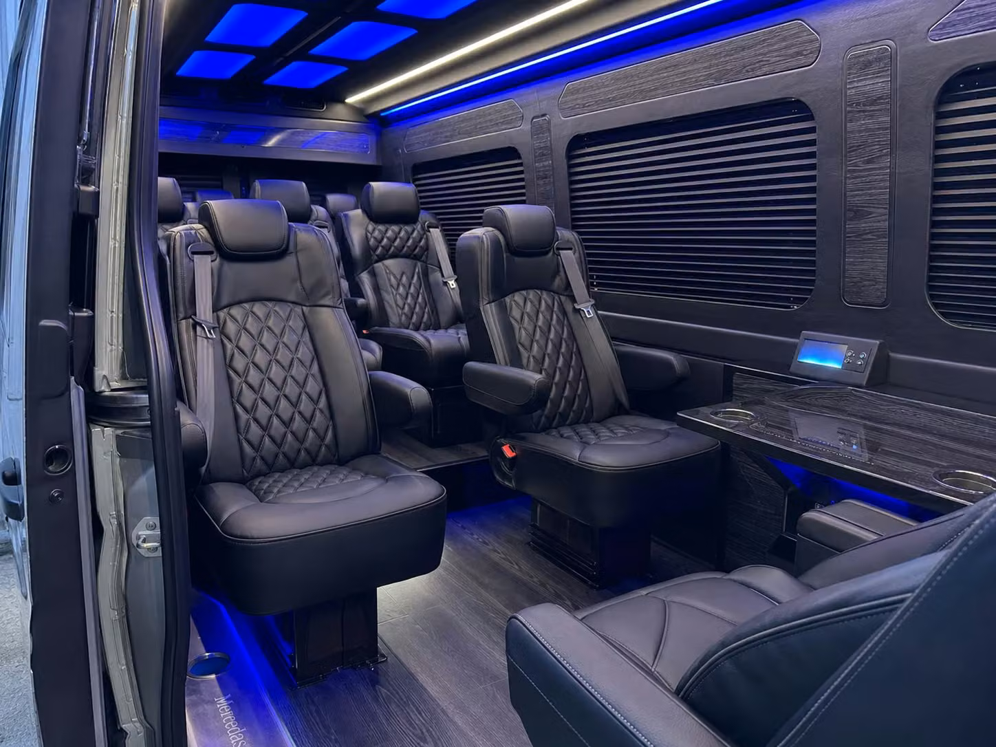 sprinter van transportation for groups and events across laredo